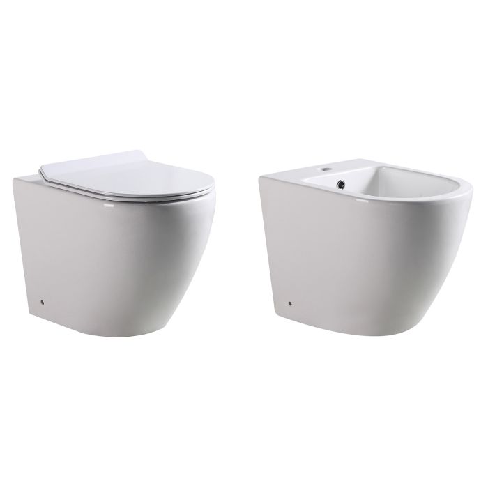 Ideal - Coppia Sanitari Tondi A Terra main product photo