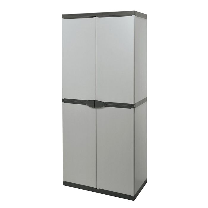 Multispace-Hochschrank mit zwei Türen aus pvc 68x39,5x168 main product photo